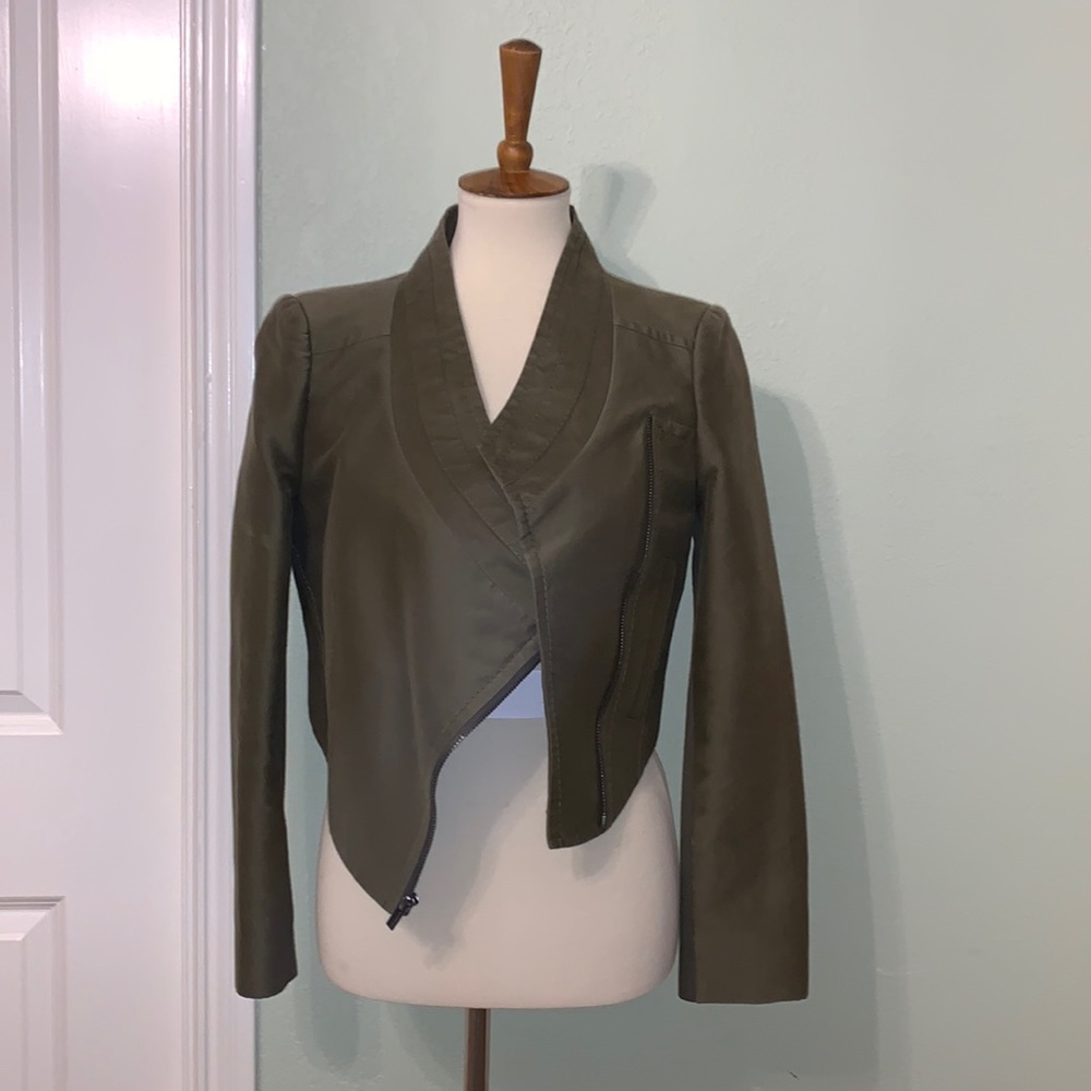 BCBG Asymmetrical Jacket